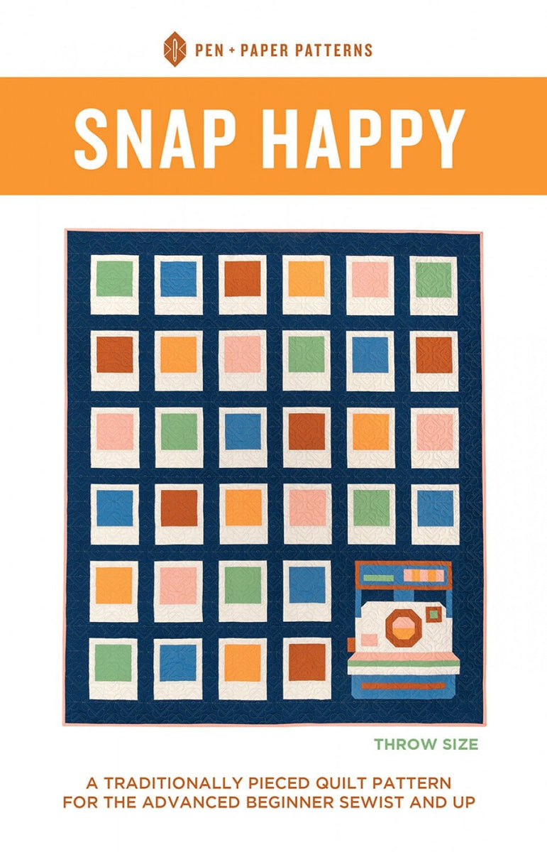 Snap Happy Quilt Pattern PPP41 from Pen & Paper Patterns By Lindsey Ne ...