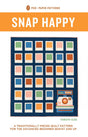 Snap Happy Quilt Pattern PPP41 from Pen & Paper Patterns By Lindsey Neil three sizes