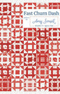 Fast Churn Dash Quilt Pattern by Amy Smart, Diary of A Quilter 58" x 79"