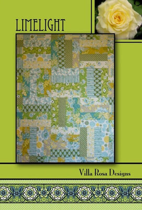 Limelight Printed Quilt Pattern Villa Rosa Designs Size 53" x 68"