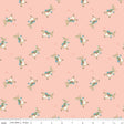 The Tale of Peter Rabbit Coral Peter Toss C14702-Coral Fabrics Sold in 1/2 Yard Increments