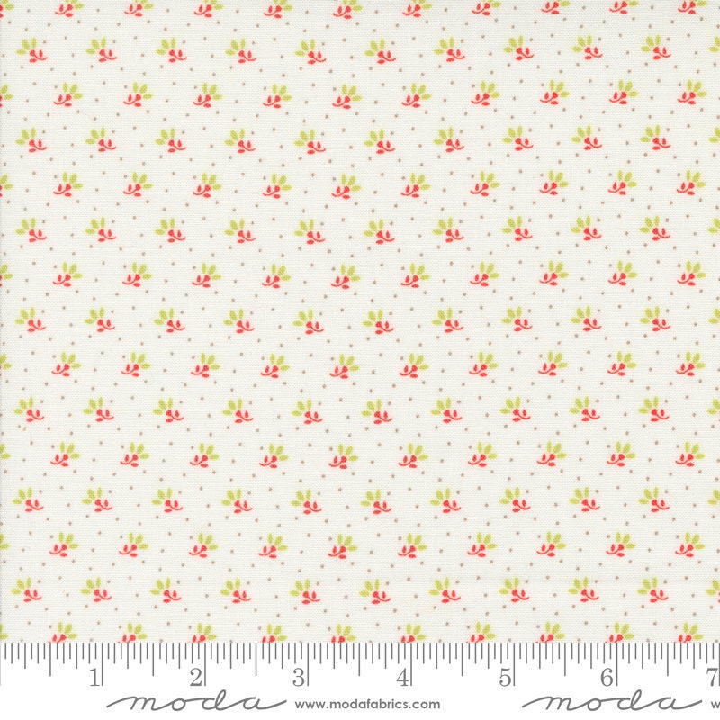 Jelly & Jam Ditsy Cotton Yardage 20498-11 by Fig Tree and Co. for Moda Fabrics Sold in 1/2 Yard Increments