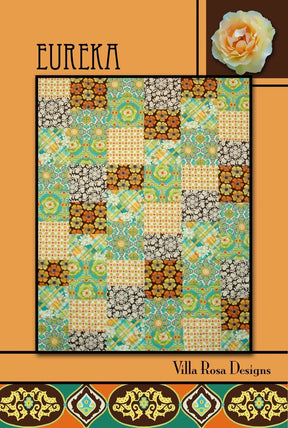 Eureka Printed Pattern Villa Rosa Designs Size 36" x 45"