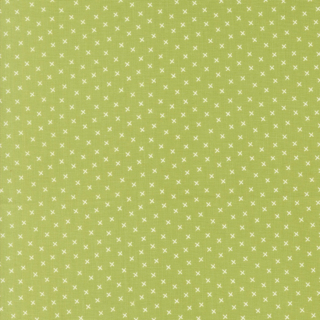 Coriander Colors Green X's 29202-26 by Corey Yoder for Moda Fabrics