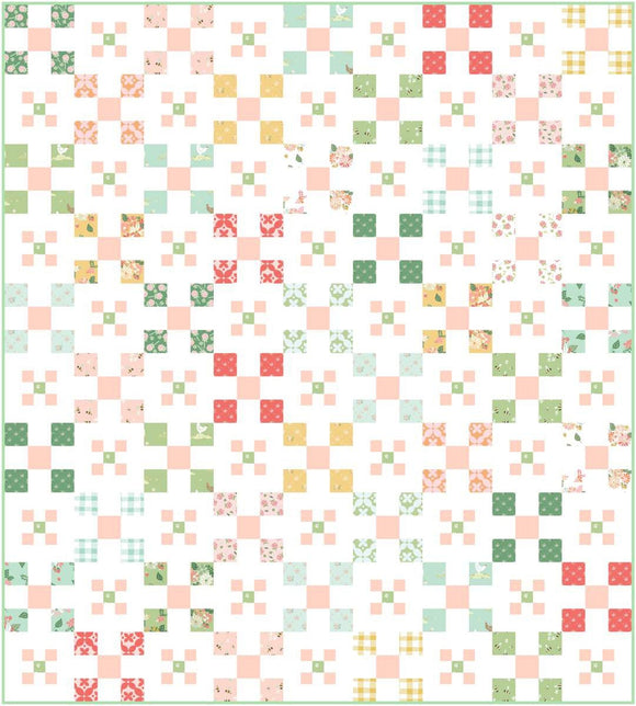 Gracey Larson Reading in the Sunshine Quilt Pattern P155-Reading 54