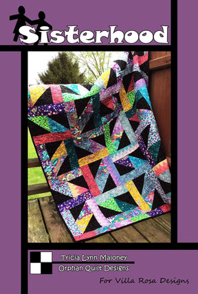 Sisterhood Quilt Pattern by Villa Rosa Designs 50 x 64