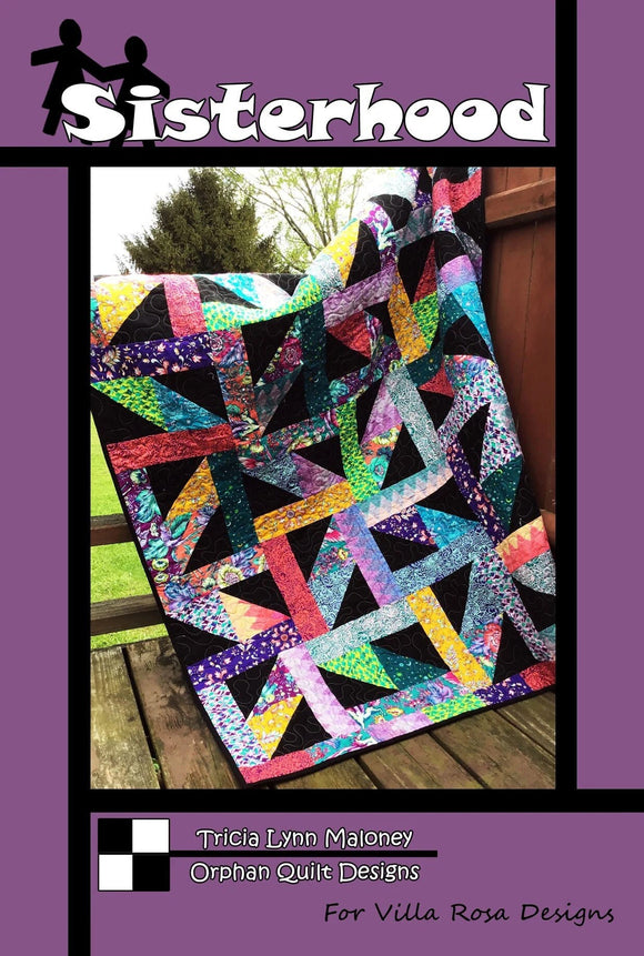 Sisterhood Quilt Pattern by Villa Rosa Designs 50 x 64