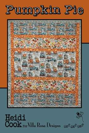 Pumpkin Pie Quilt Pattern Villa Rosa Designs Finished 49 x 60