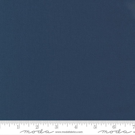 Moda Bella Solids American Blue 9900 174 Sold in 1/2 yard increments