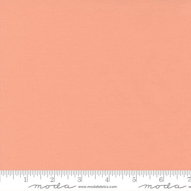 Moda Bella Solids Peach 9900 78 By Moda Fabrics Sold in 1/2 yard increments