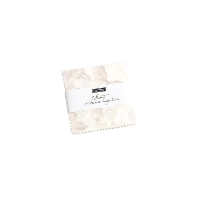 3 Sisters Favorite Vintage Linens Mini Charm 2.5" 44360mc by 3 Sisters for Moda Fabrics bin 29