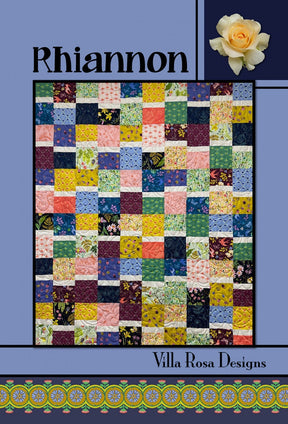 Rhiannon Pattern Card for Villa Rosa Designs finished size 45"x54"