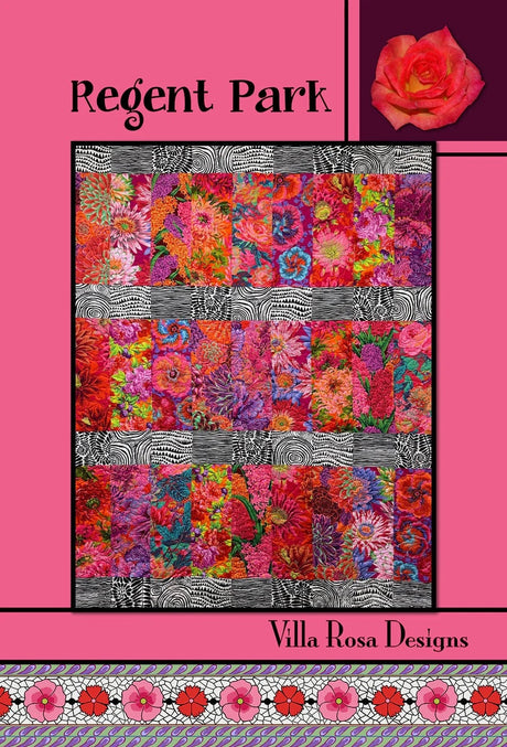 Regent Park Printed Pattern Only - From Villa Rosa Designs 54 in x 70 in