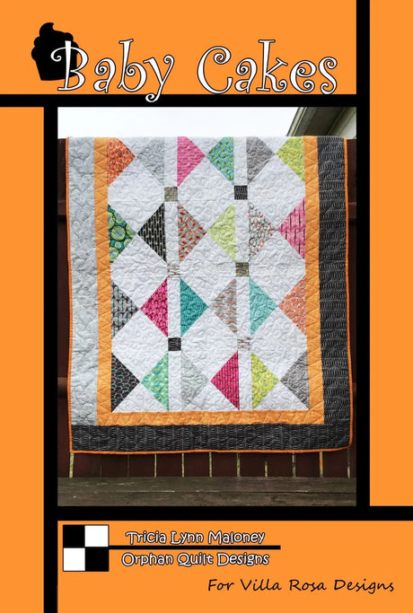 Baby Cakes Pattern Card by Villa Rosa Designs finished size 42" x 53" Fat Quarter Friendly