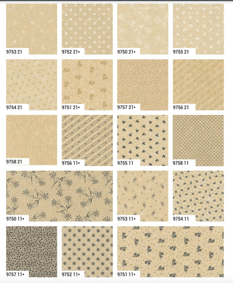 Blackbird's Nest Jelly Roll 9750jr by Kansas Troubles Quilters for Moda Fabrics
