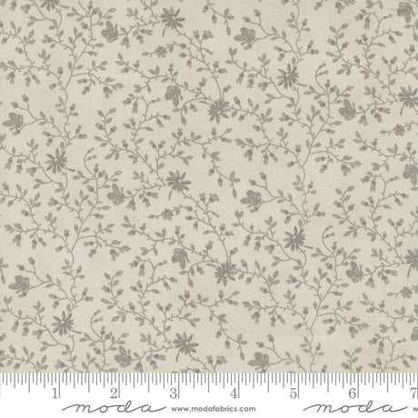 a ruler with a flower pattern on it