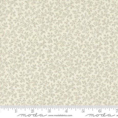 a ruler with a flower pattern on it