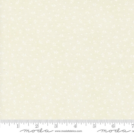 a ruler with a white flower pattern on it