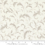 a white fabric with a floral design on it