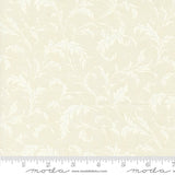 a white fabric with a floral design on it