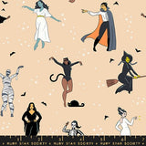 a group of people dressed up as witches