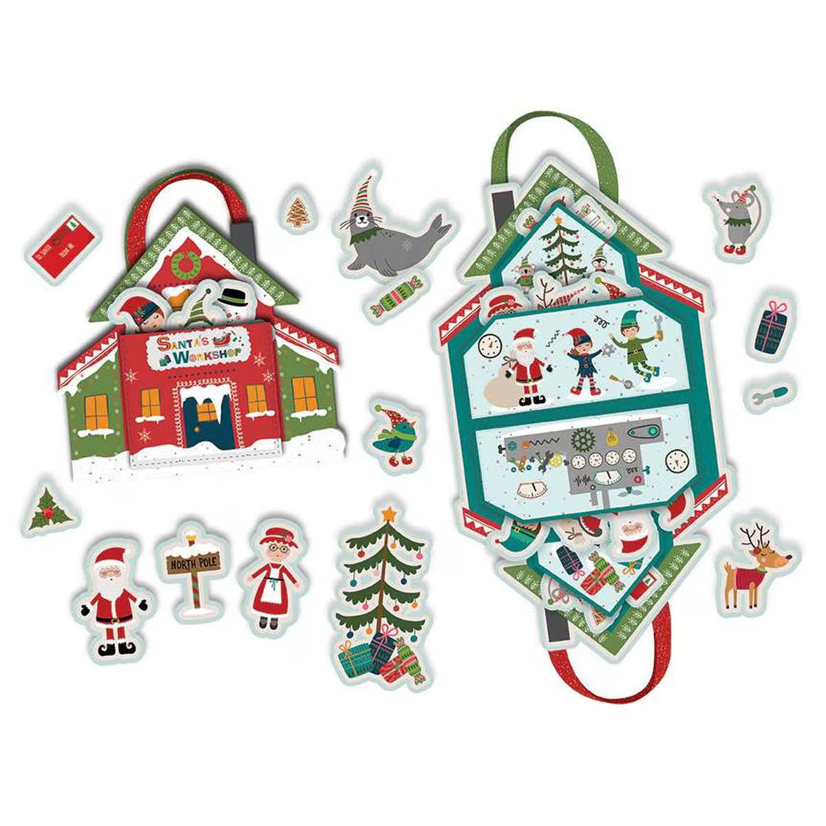 Santa's Workshop Felt Panel Project Felt Panel 36 x 48