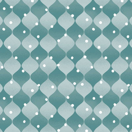 Holiday Cheer Blue Harlequin Yardage 9688-11 Sold in 1/2 Yard Increments