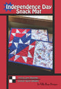 Independence Day Snack Mat Pattern - Printed Pattern Only - From Villa Rosa Designs 8" x 14" makes 2