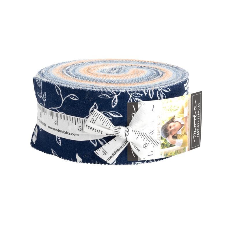 Denim and Daises Jelly Roll 35380JR By Fig Tree and Co for Moda Fabrics