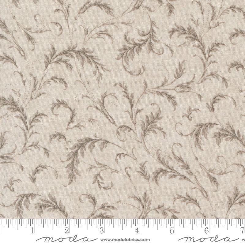 a ruler with a flower pattern on it