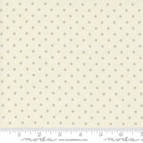 a ruler with a white polka dot pattern on it