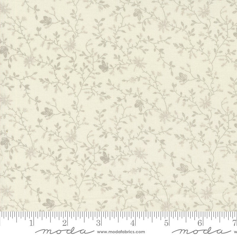 a ruler with a flower pattern on it
