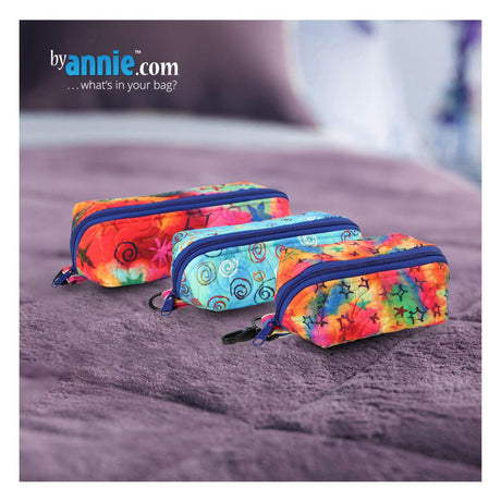 Drop Zone Pouches Pattern Paper Only PBA307 Pattern by Annie