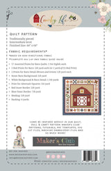 Barn Quilts Pattern # BS1266 From Sew A Story / Bee Sew Inspired By Jennifer Long - 64” x 64” lap size