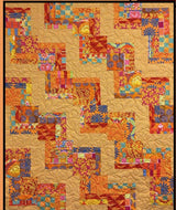 Pinata Quilt Pattern Card by Villa Rosa Designs finished size 50" x 60"