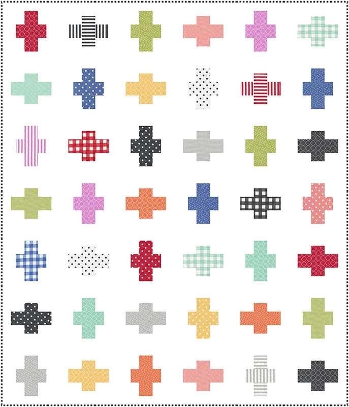 Snowy Quilt Pattern by Coriander Quilts CQ165