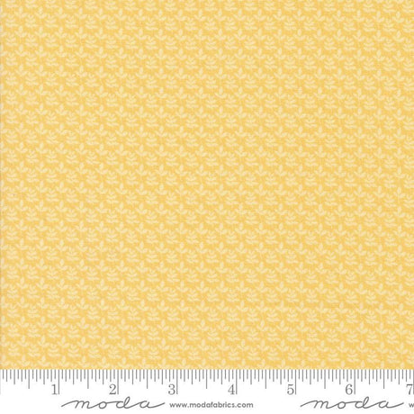 a ruler with a yellow and white pattern on it