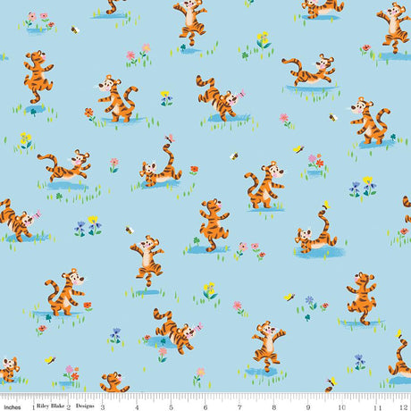a blue background with a bunch of cartoon animals