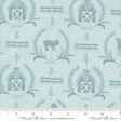 Willows Farm Farm Yard Damask Sky Yardage 56102-16 by Deb Strain for Moda Fabric Sold in 1/2 yard increments cut continuously