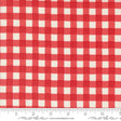 Willows Farm Farm House Gingham Barn Red Yardage 56108-21 by Deb Strain for Moda Fabric Sold in 1/2 yard increments cut continuously