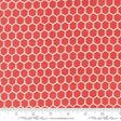 Willows Farm Chickenwire Yardage Barn Red 56106-31 by Deb Strain for Moda Fabric Sold in 1/2 yard increments cut continuously