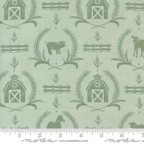 Willows Farm Farm Yard Damask Willow Yardage 56102-18 by Deb Strain for Moda Fabric Sold in 1/2 yard increments cut continuously