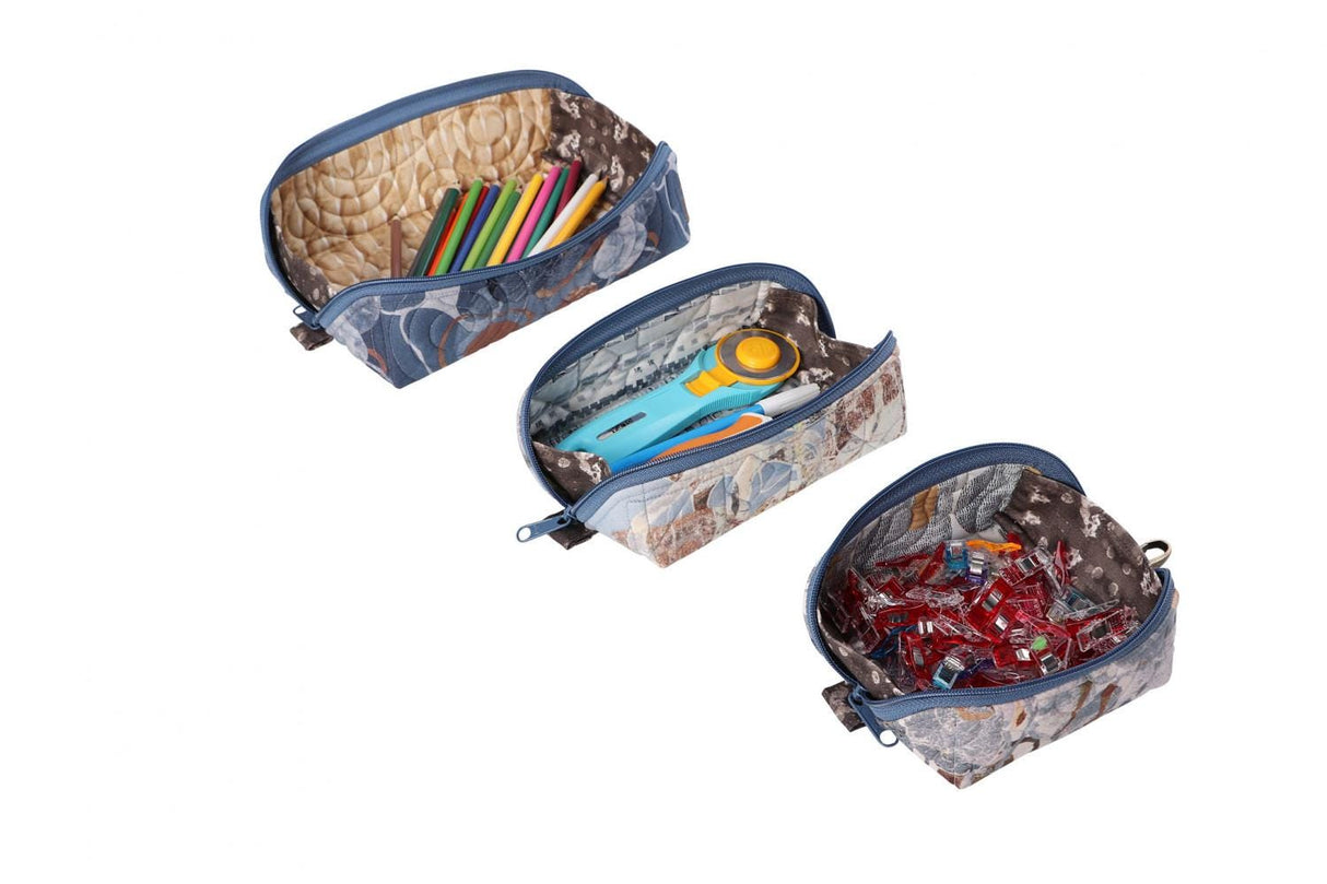 Drop Zone Pouches Pattern Paper Only PBA307 Pattern by Annie