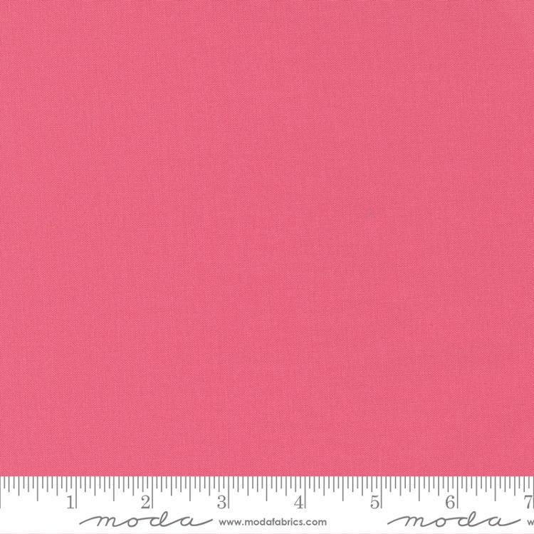 Moda Bella Solids Rose Yardage 9900-62 Sold in 1/2 yard increments