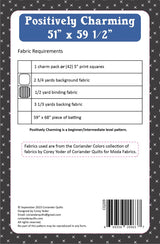 Snowy Quilt Pattern by Coriander Quilts CQ165