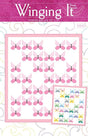Winging It Printed Quilt Pattern WS49 by Wendy Sheppard 69" x 79"