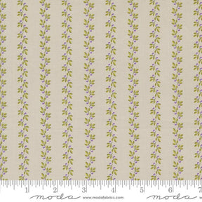 a ruler with a flower pattern on it