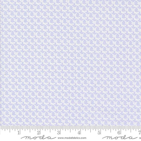 a ruler with a blue and white pattern on it