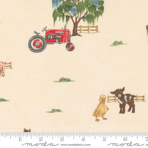 Willows Farm Willow's Farm All Over Blush Yardage 56100-20 by Deb Strain for Moda Fabric Sold in 1/2 yard increments cut continuously
