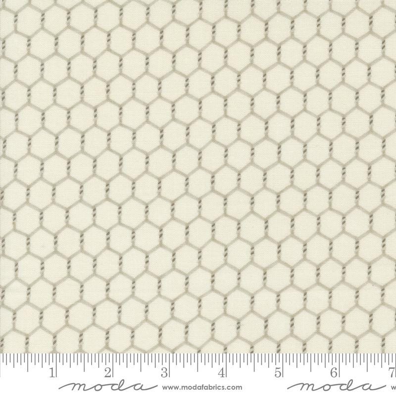 Willows Farm Chickenwire Yardage Cloud 56106-11 by Deb Strain for Moda Fabric Sold in 1/2 yard increments cut continuously